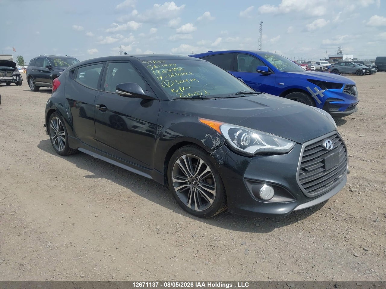 KMHTC6AE1HU304715 · 2017 HYUNDAI Veloster Turbo