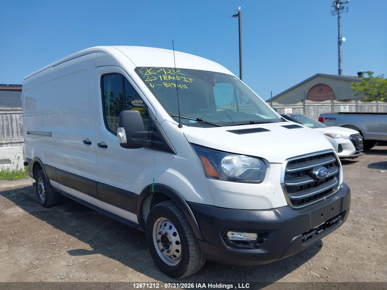 1FTBR1C82LKB19411 · 2020 FORD TRANSIT-250 CARGO