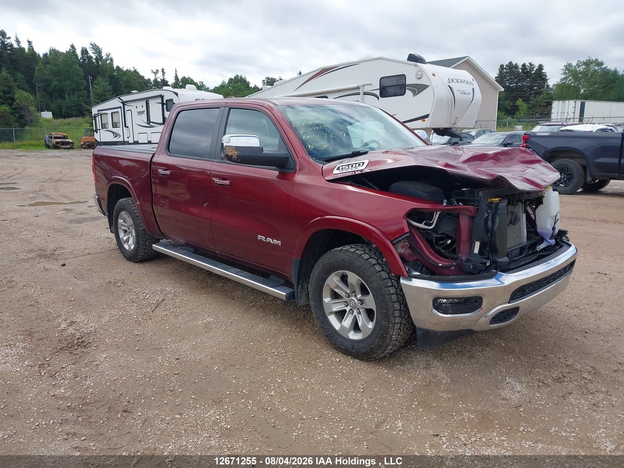1C6SRFJT8NN444299 · 2022 RAM 1500 LARAMIE