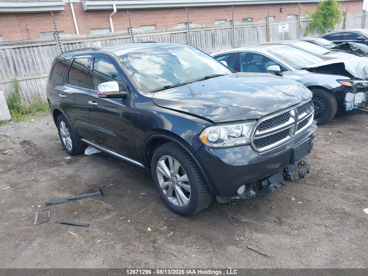 1C4RDJDG4CC264978 · 2012 DODGE DURANGO CREW