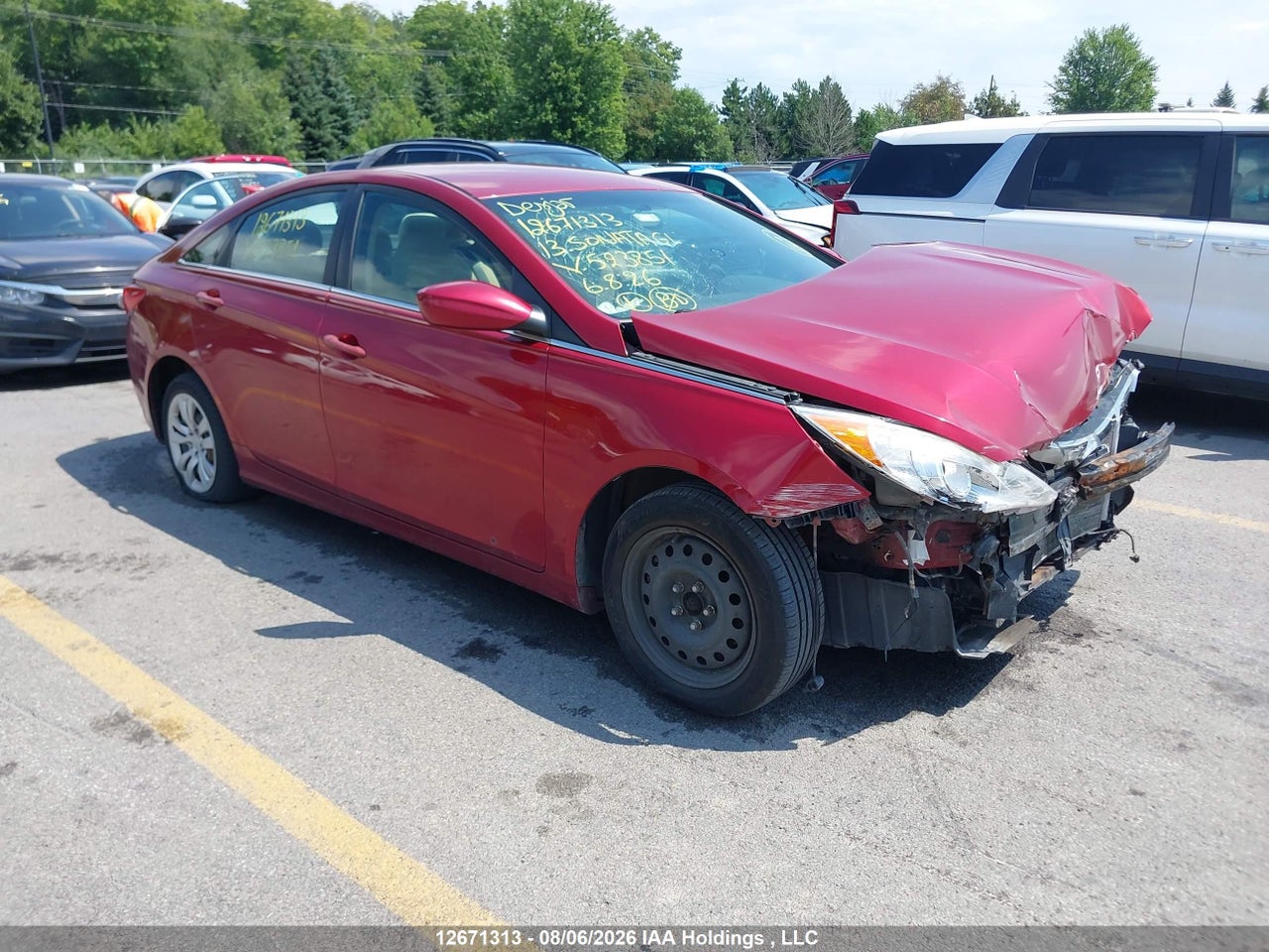 5NPEB4AC9DH523851 · 2013 HYUNDAI SONATA GL