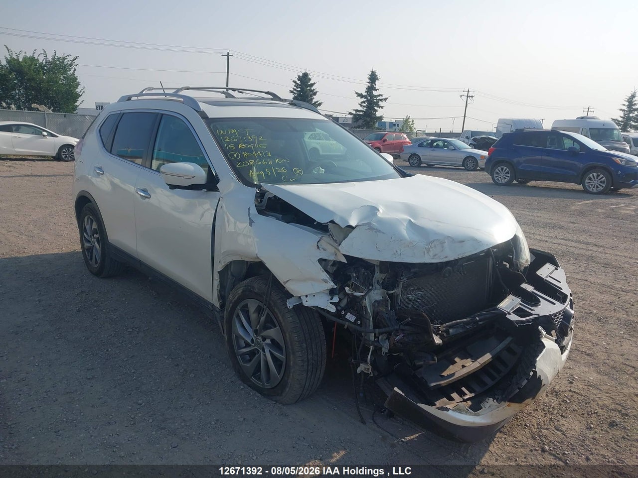5N1AT2MV0FC804413 · 2015 NISSAN ROGUE S/SL/SV