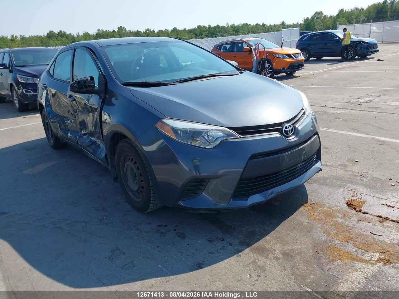 2T1BURHE6EC166960 · 2014 TOYOTA COROLLA LE