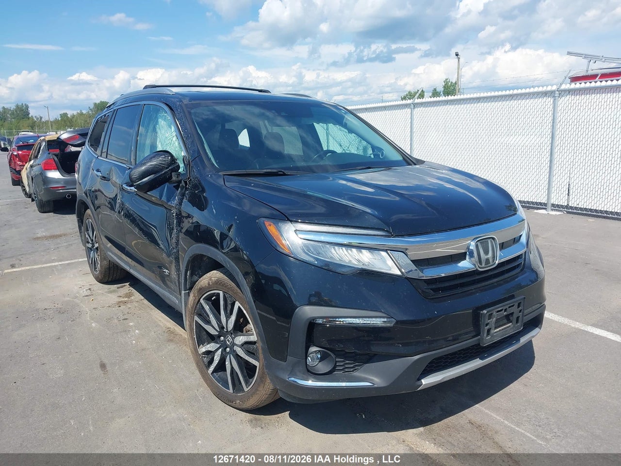 5FNYF6H96MB506480 · 2021 HONDA PILOT TOURING