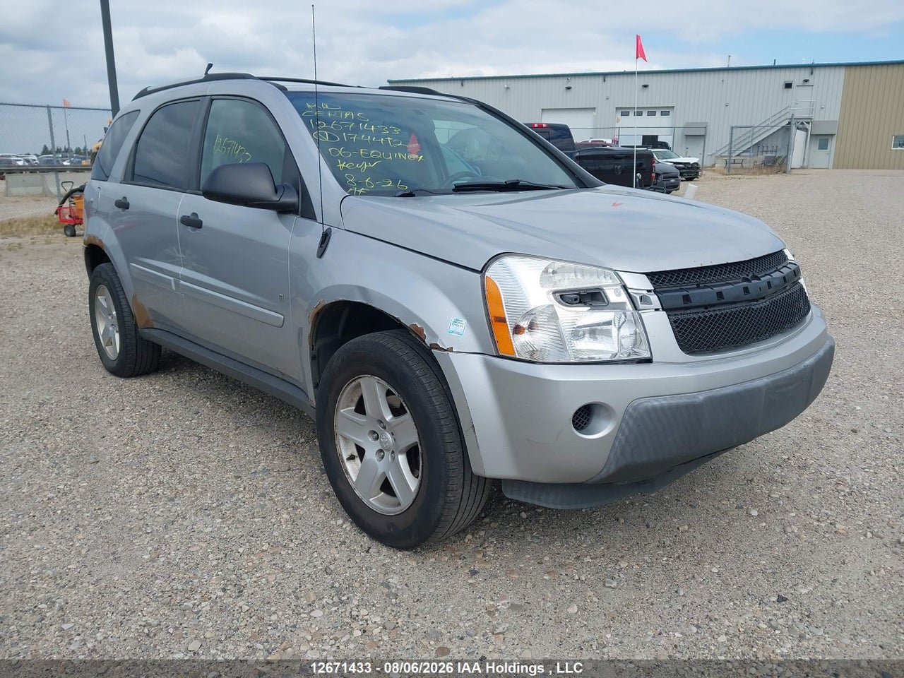 2CNDL13FX66174412 · 2006 CHEVROLET EQUINOX LS