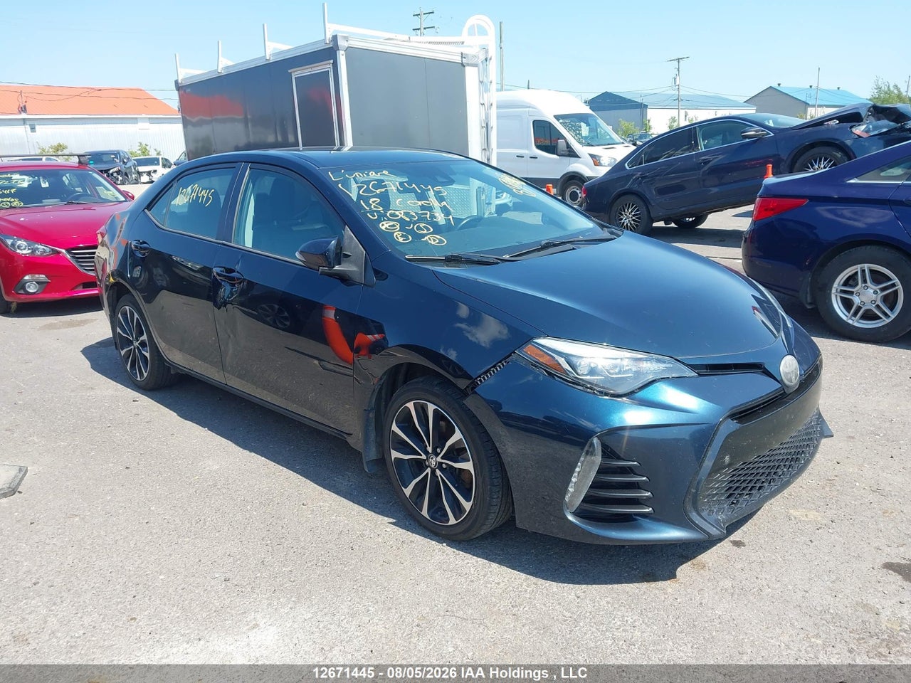 2T1BURHE6JC083734 · 2018 TOYOTA COROLLA SE