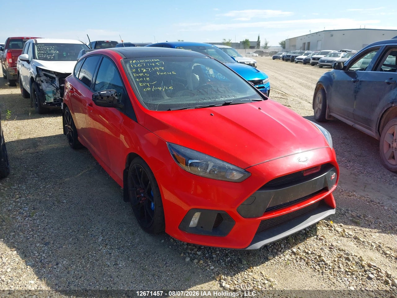 WF0DP3TH1J4127198 · 2018 FORD FOCUS RS