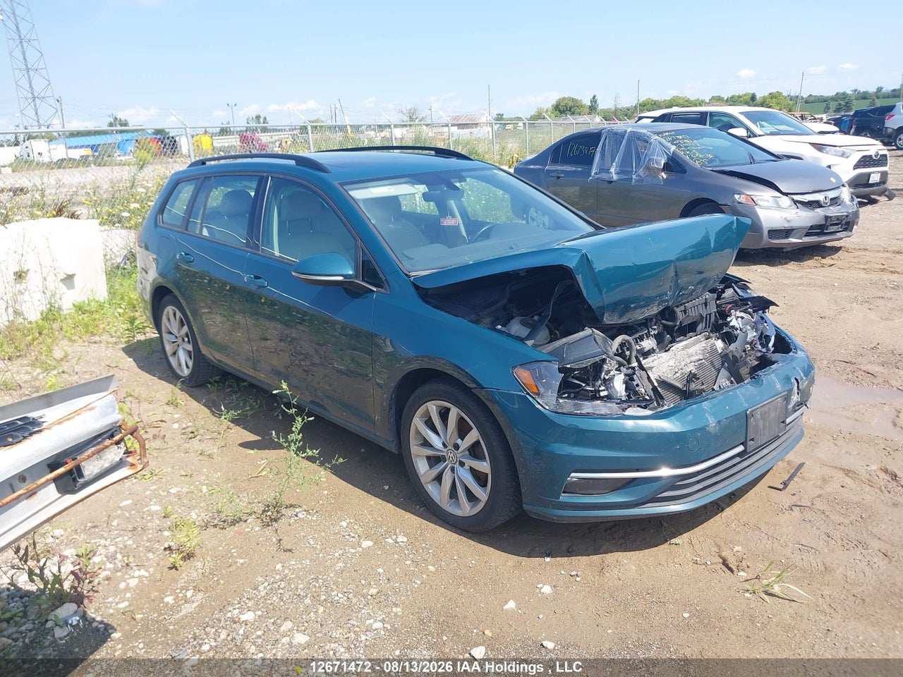 3VWD17AU3JM765787 · 2018 VOLKSWAGEN GOLF SPORTWAGEN S/SE