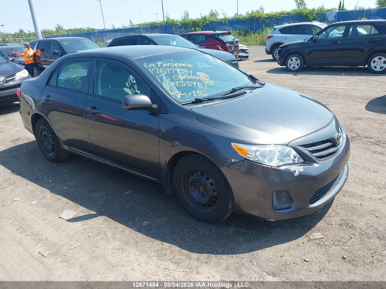 2013 TOYOTA COROLLA S/LE