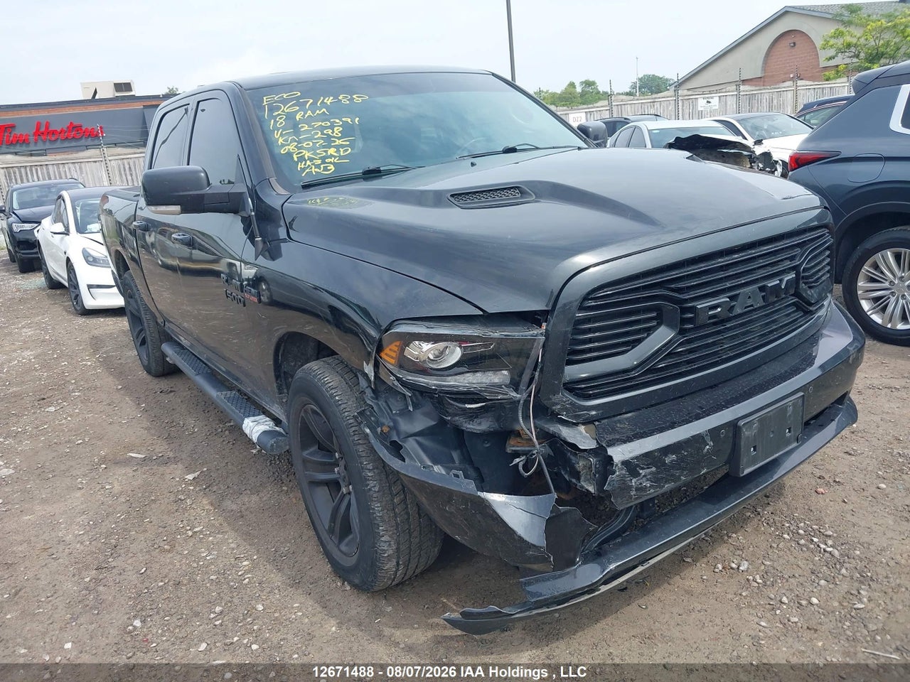 1C6RR7MT8JS270391 · 2018 RAM 1500 SPORT
