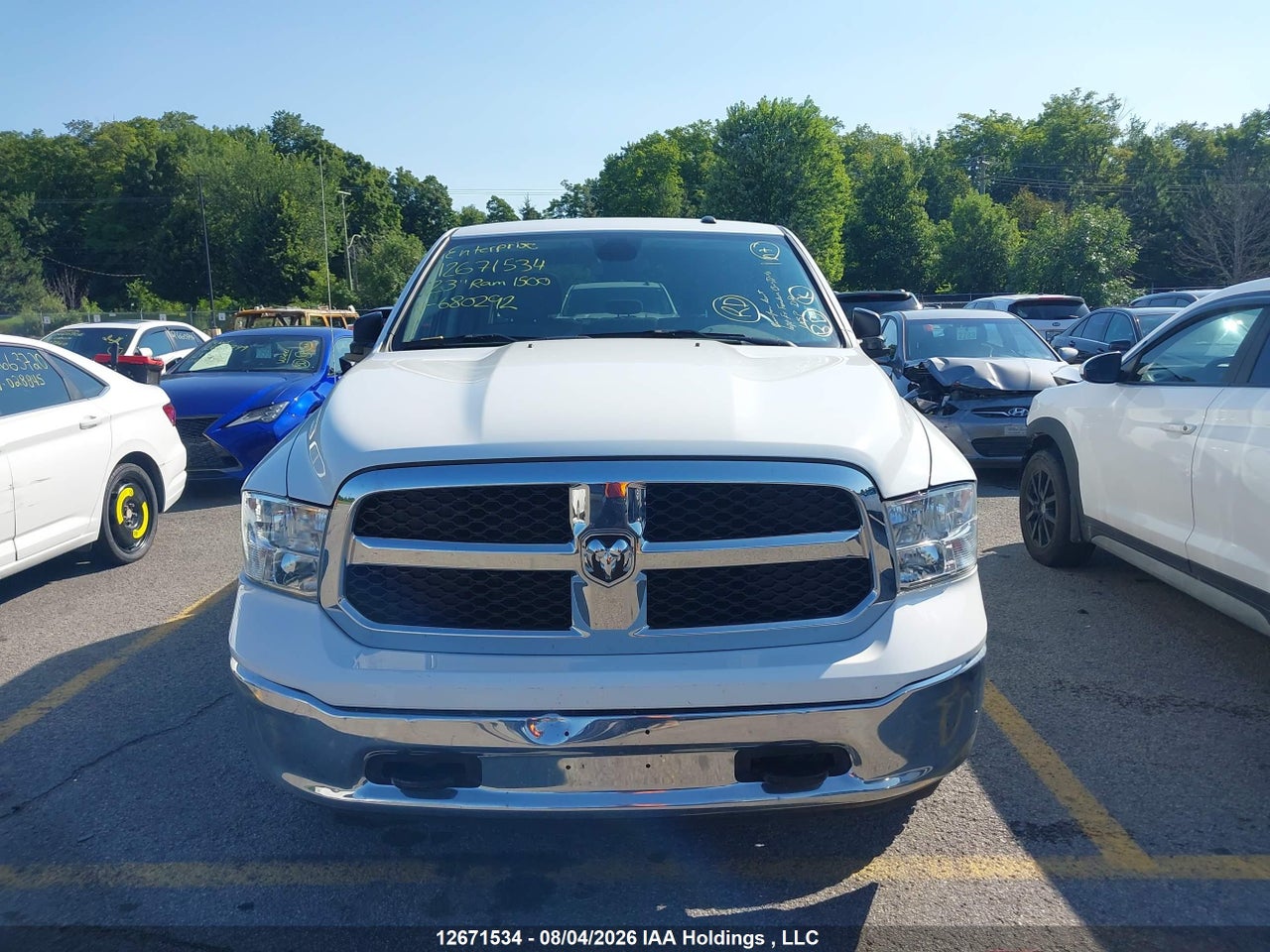 3C6RR7LT5PG680292 · 2023 RAM 1500 CLASSIC SLT · 12/16