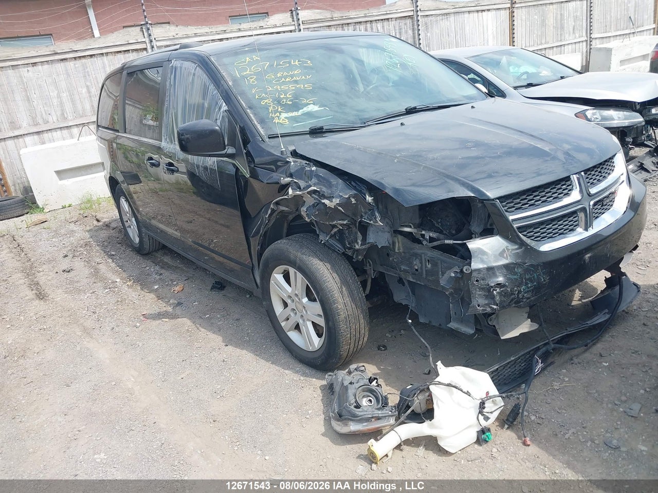 2C4RDGDG1JR295595 · 2018 DODGE GRAND CARAVAN CREW