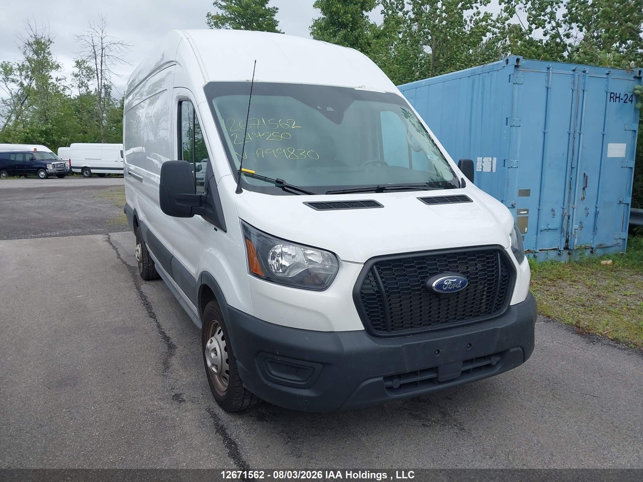 1FTBR3U84RKA99830 · 2024 FORD transit t-250