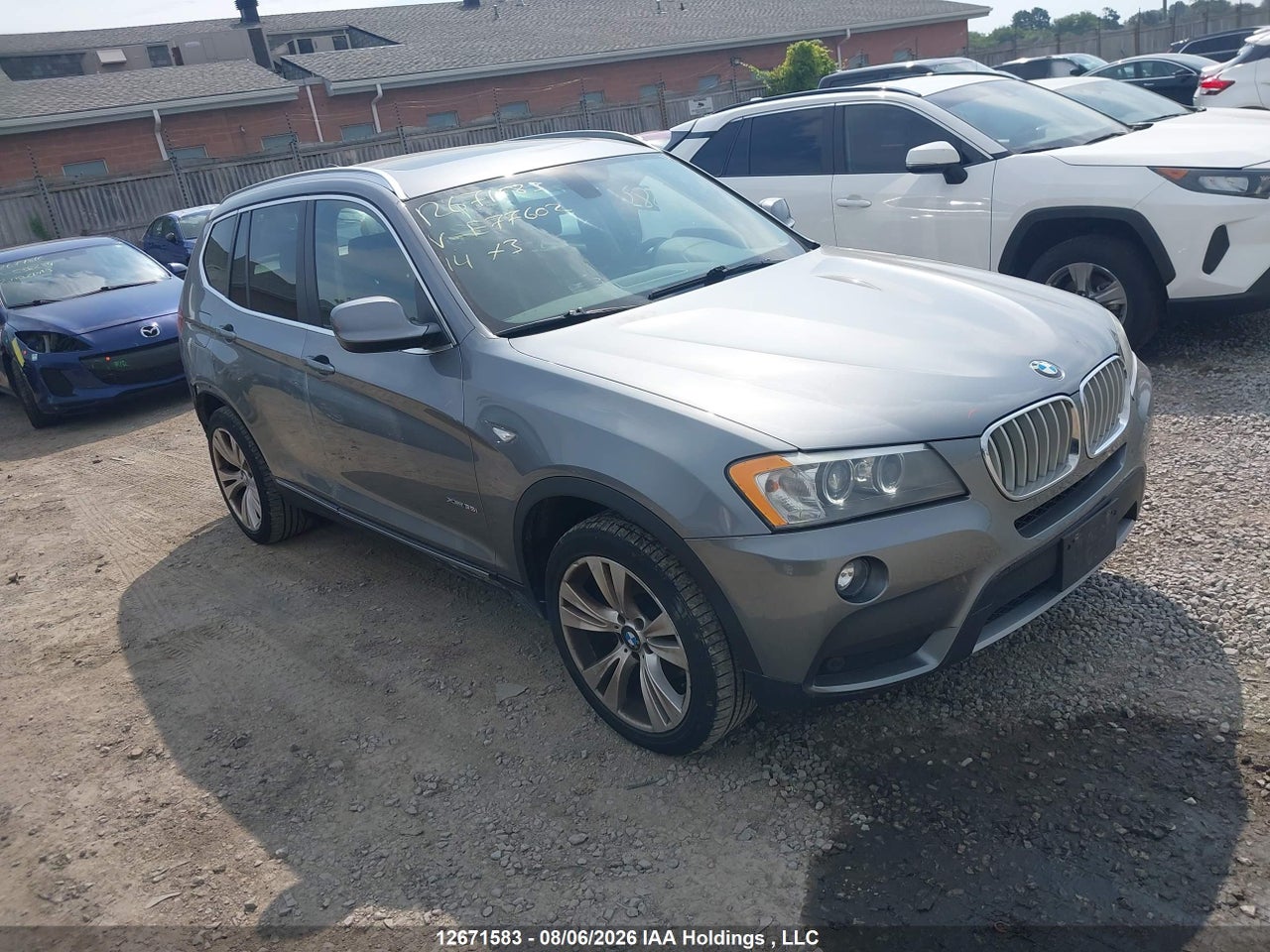 5UXWX7C51E0E77602 · 2014 BMW X3