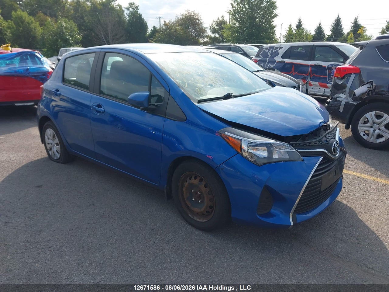 VNKKTUD32FA055197 · 2015 TOYOTA YARIS