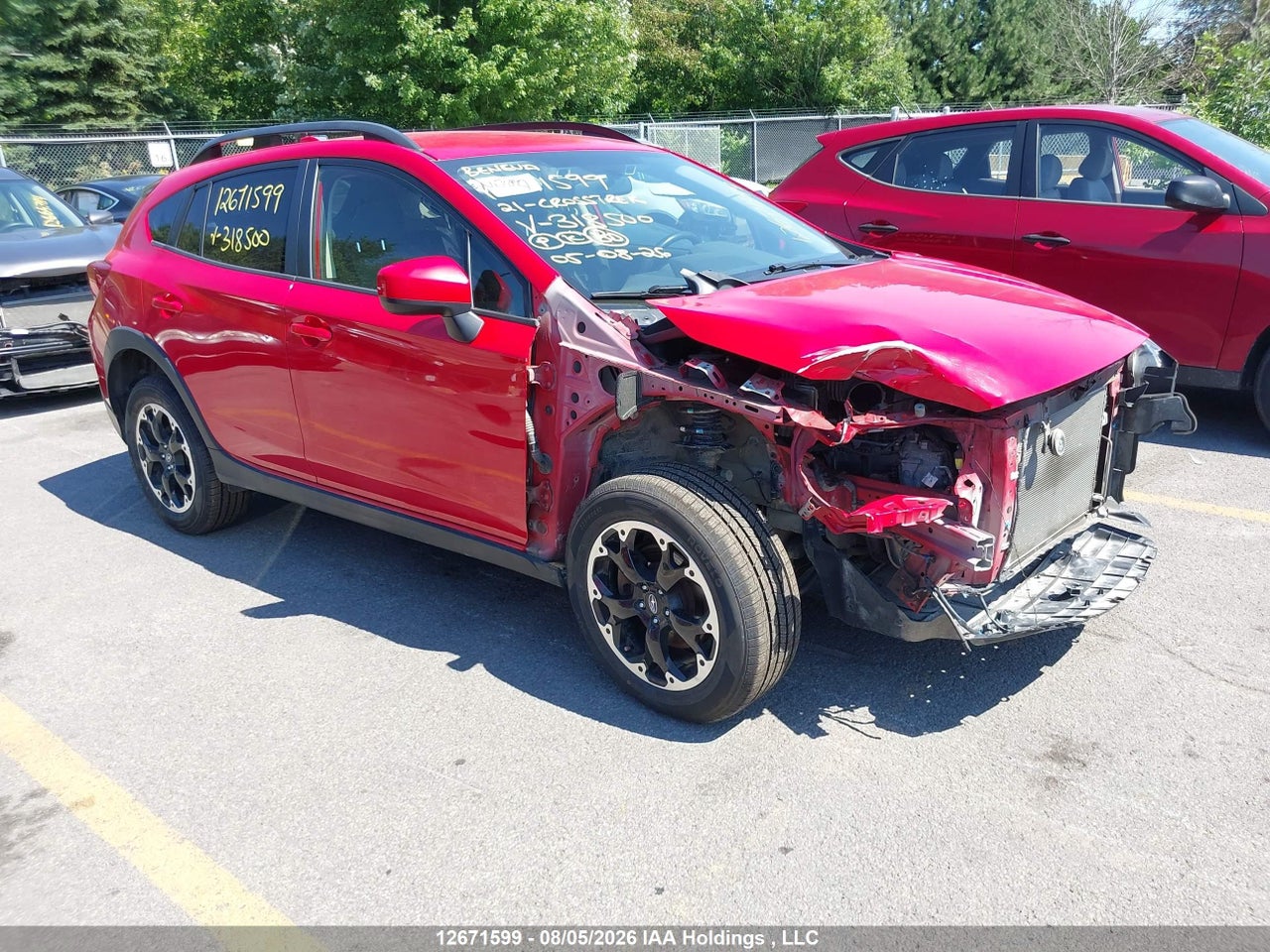 JF2GTAPC2M8318500 · 2021 SUBARU CROSSTREK TOURING