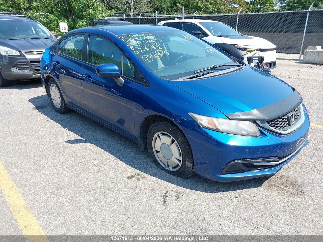 2HGFB2F46EH010398 · 2014 HONDA CIVIC LX