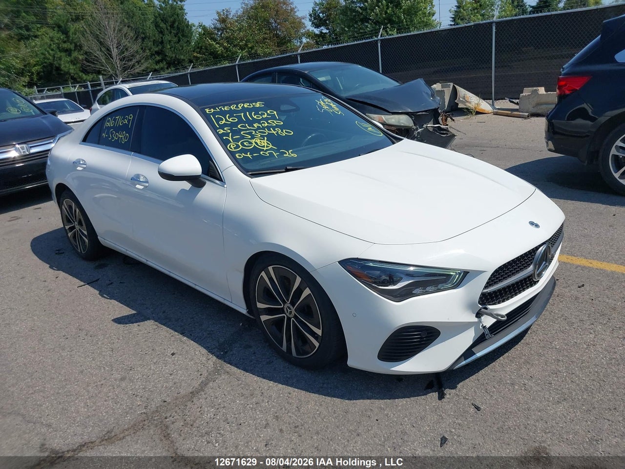 W1K5J4HB9SN530480 · 2025 MERCEDES BENZ CLA 250 4MATIC