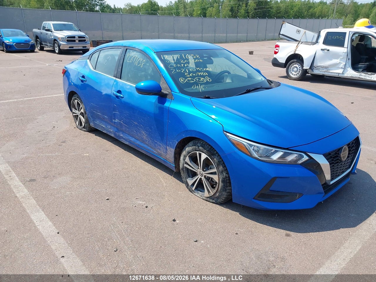 2021 NISSAN SENTRA SV