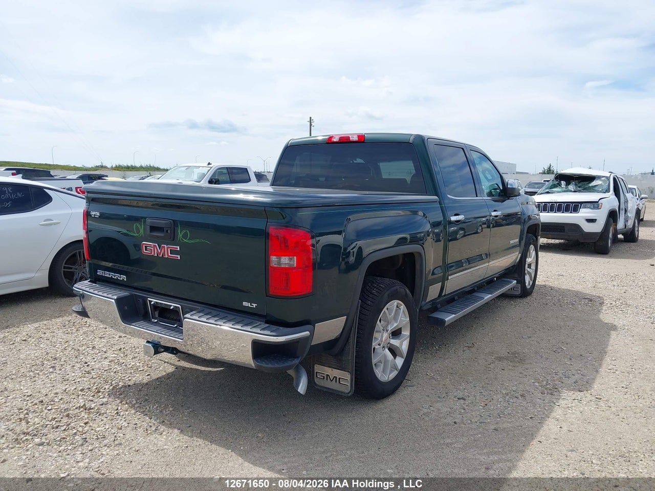 3GTU2VEC6FG315515 · 2015 GMC SIERRA 1500 SLT · 4/18