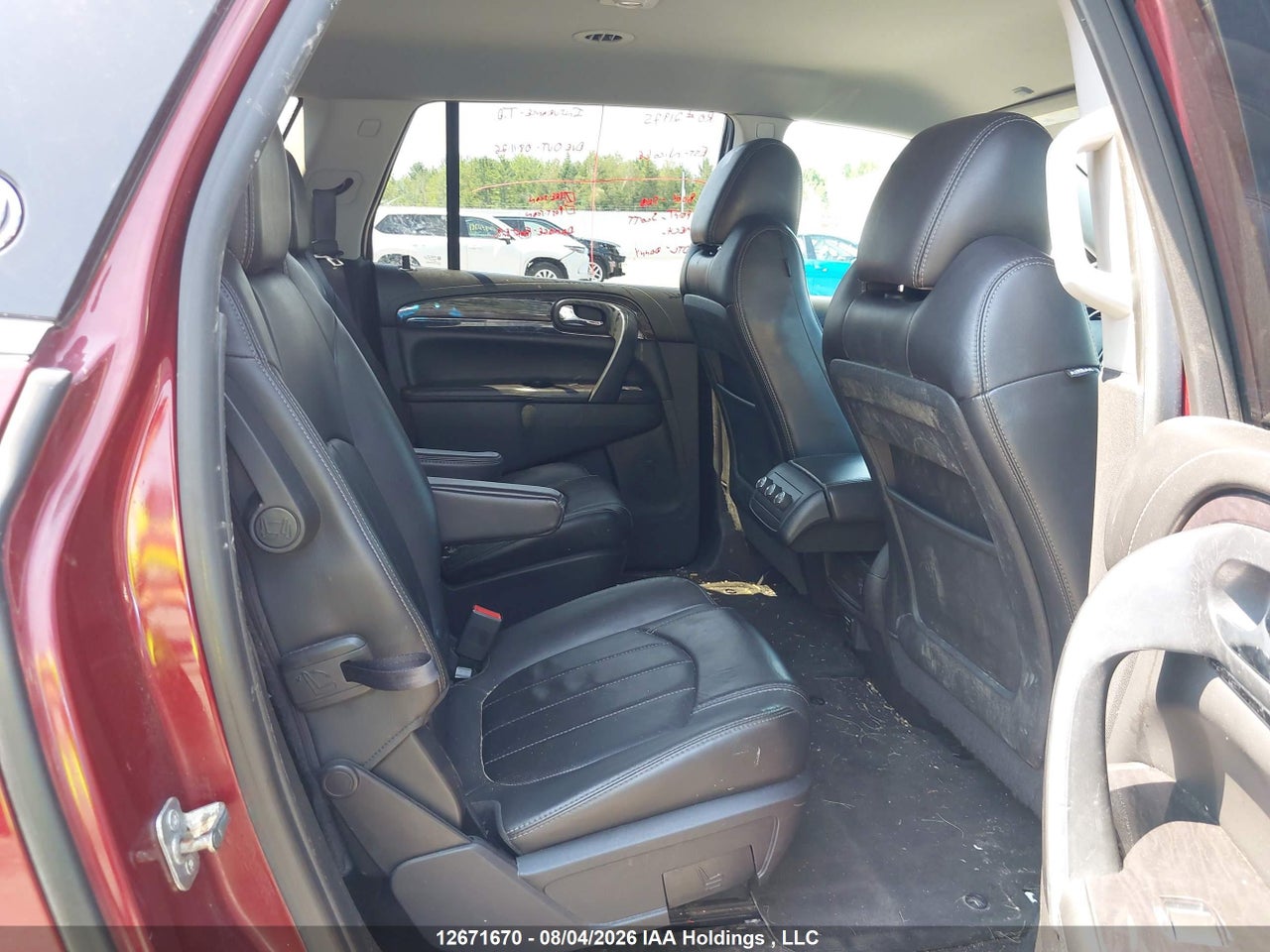 5GAKRBKDXFJ367891 · 2015 BUICK ENCLAVE LEATHER · 8/20