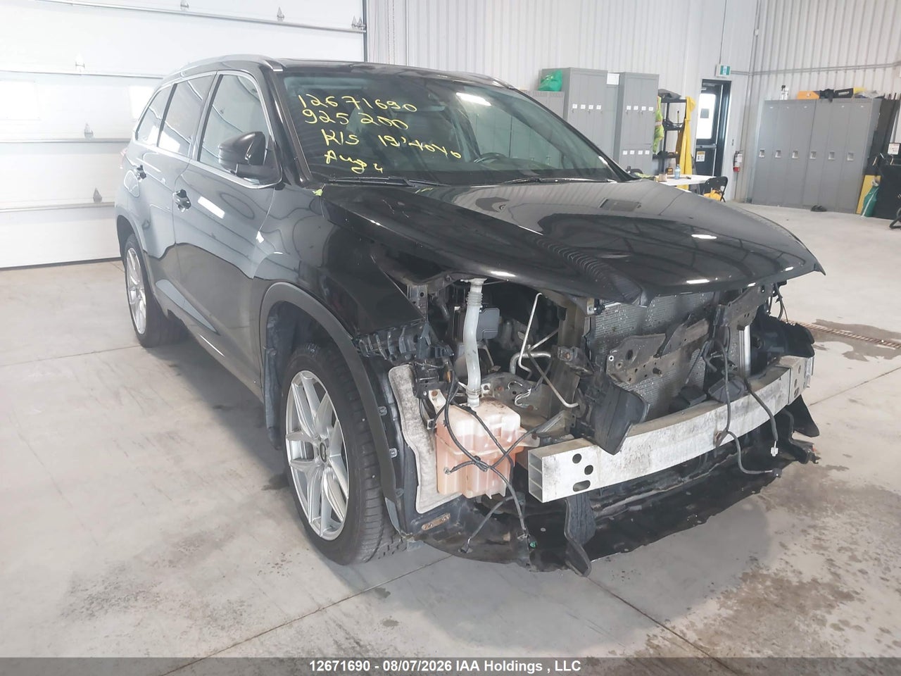 5TDDZRFH6KS925200 · 2019 TOYOTA HIGHLANDER LIMITED/LTD PLATINUM