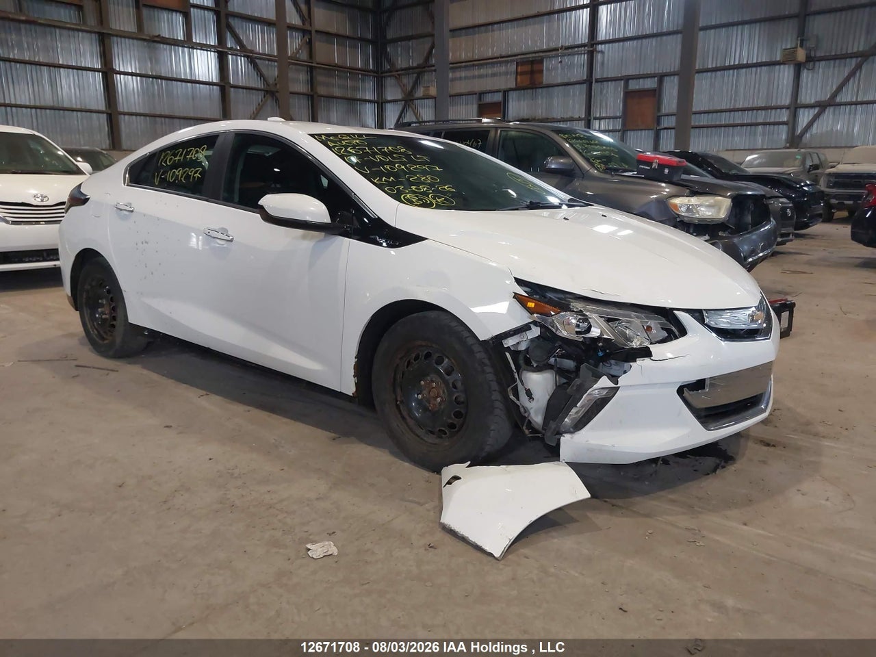 1G1RA6S54HU109297 · 2017 CHEVROLET VOLT LT