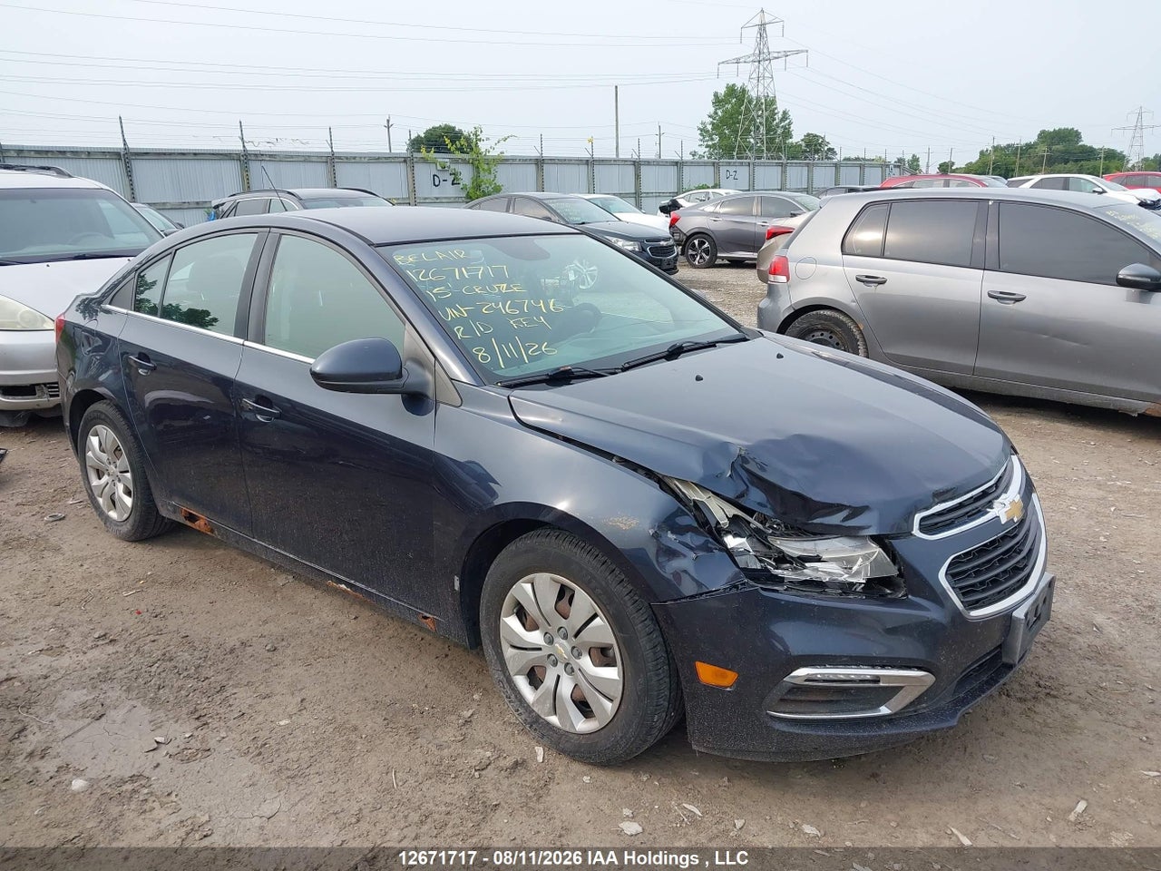 1G1PC5SB5F7246746 · 2015 CHEVROLET CRUZE