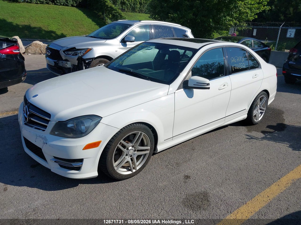 WDDGF8AB2EG221373 · 2014 MERCEDES BENZ C 300 4MATIC · 2/22