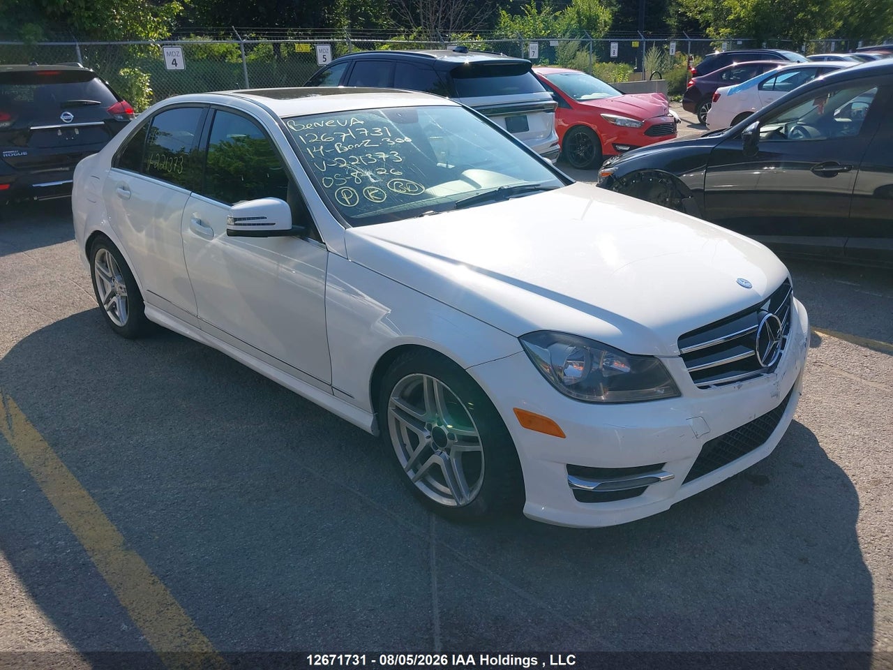 WDDGF8AB2EG221373 · 2014 MERCEDES BENZ C 300 4MATIC