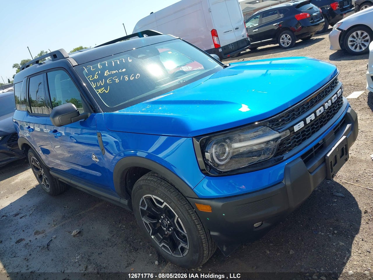 3FMCR9CNXTRE81860 · 2026 FORD BRONCO SPORT OUTER BANKS