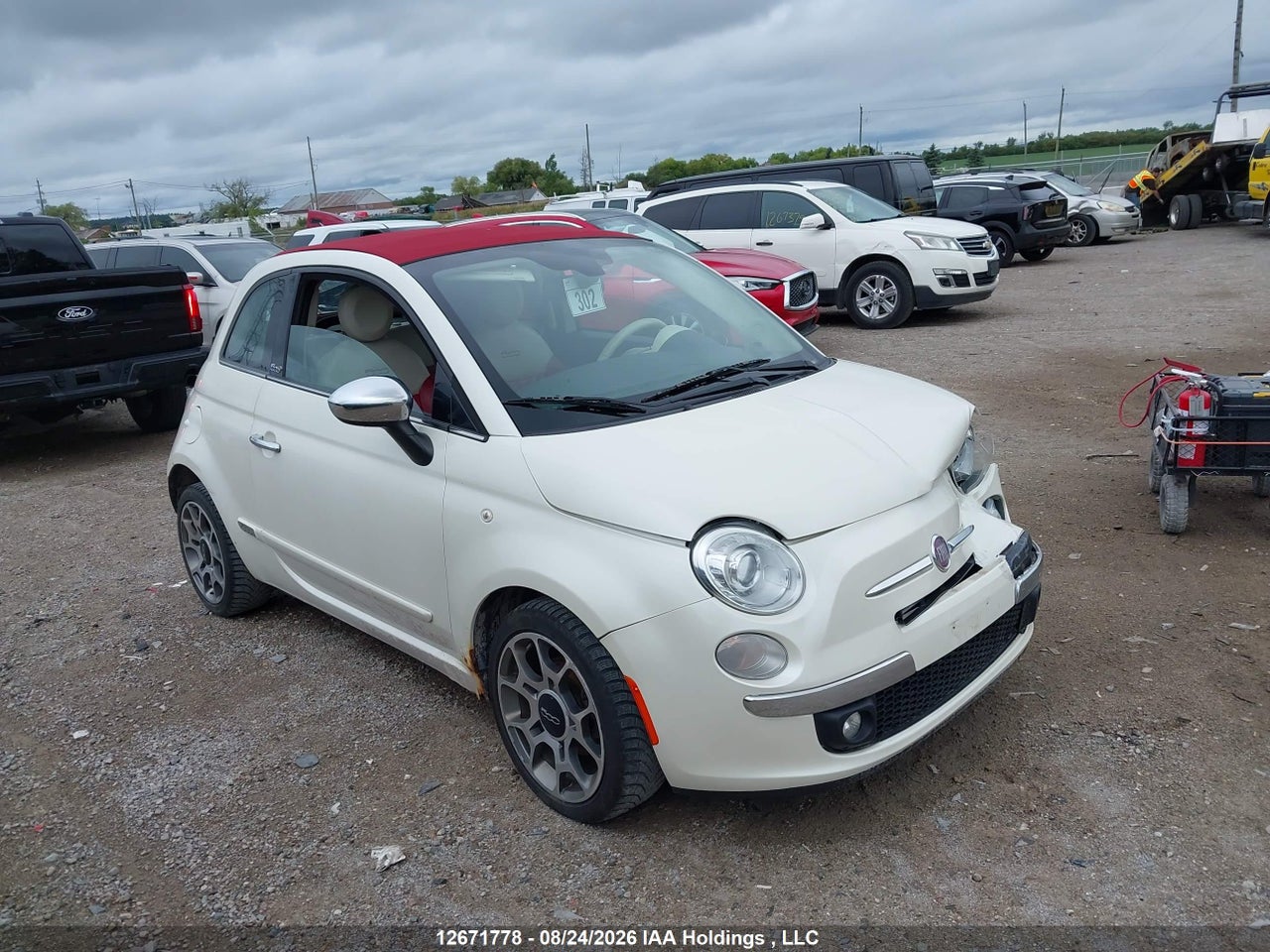 3C3CFFER5DT512713 · 2013 FIAT 500C LOUNGE