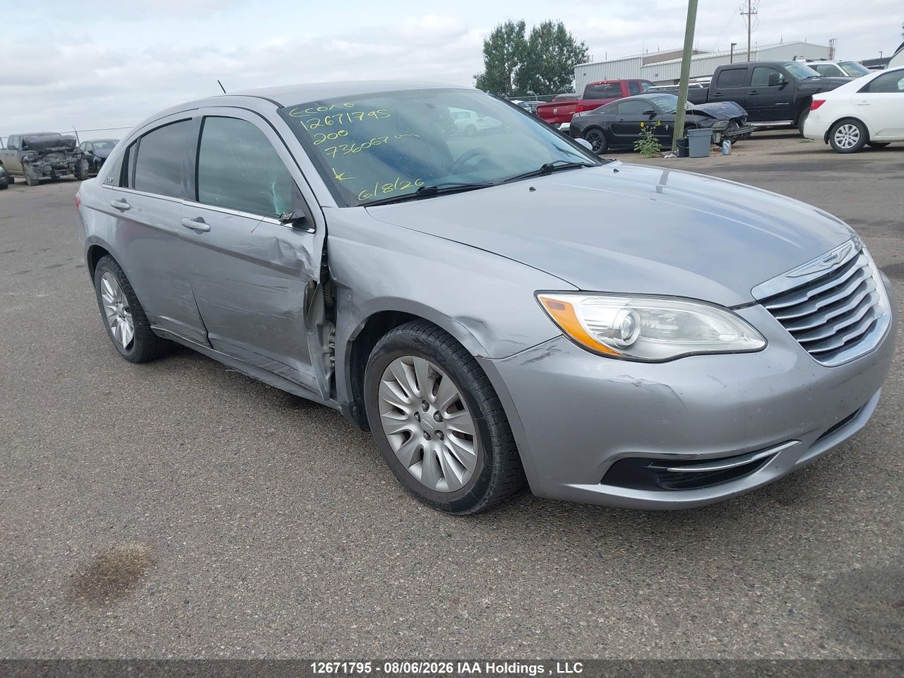 1C3CCBABXDN736067 · 2013 CHRYSLER 200 LX