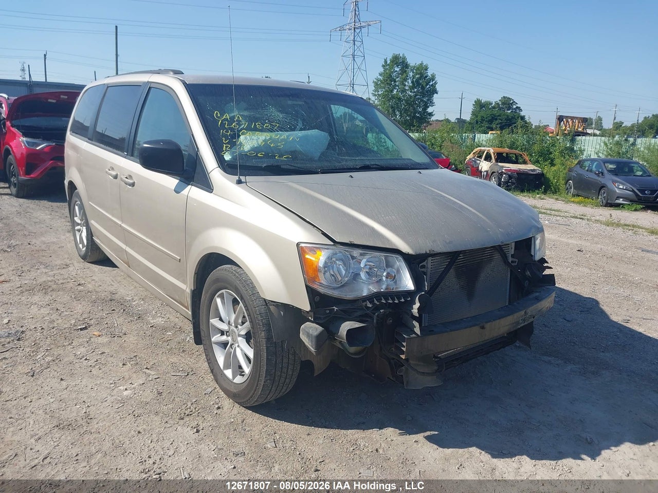 2C4RDGBG0ER150945 · 2014 DODGE GRAND CARAVAN SE