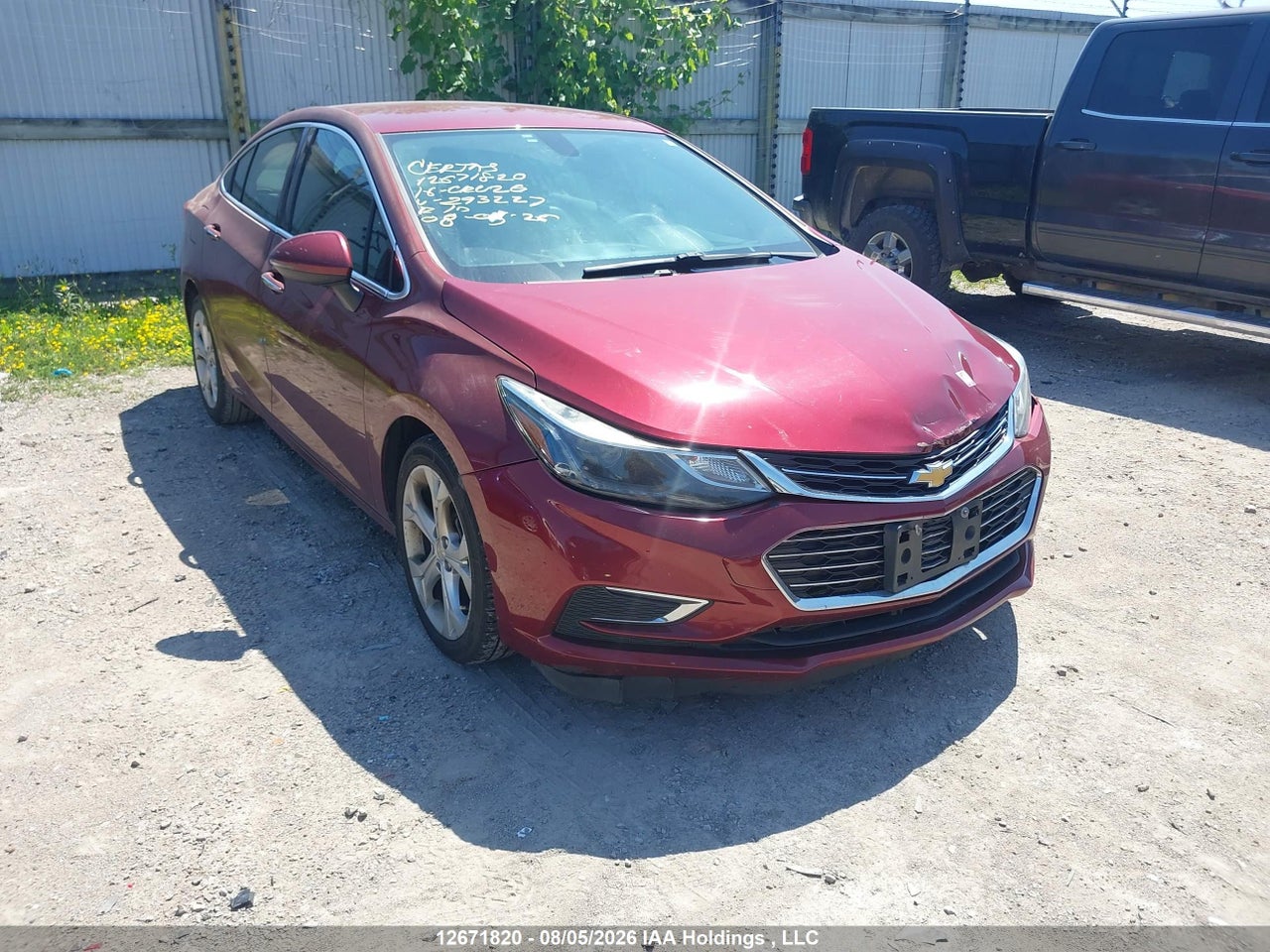 2016 CHEVROLET CRUZE PREMIER