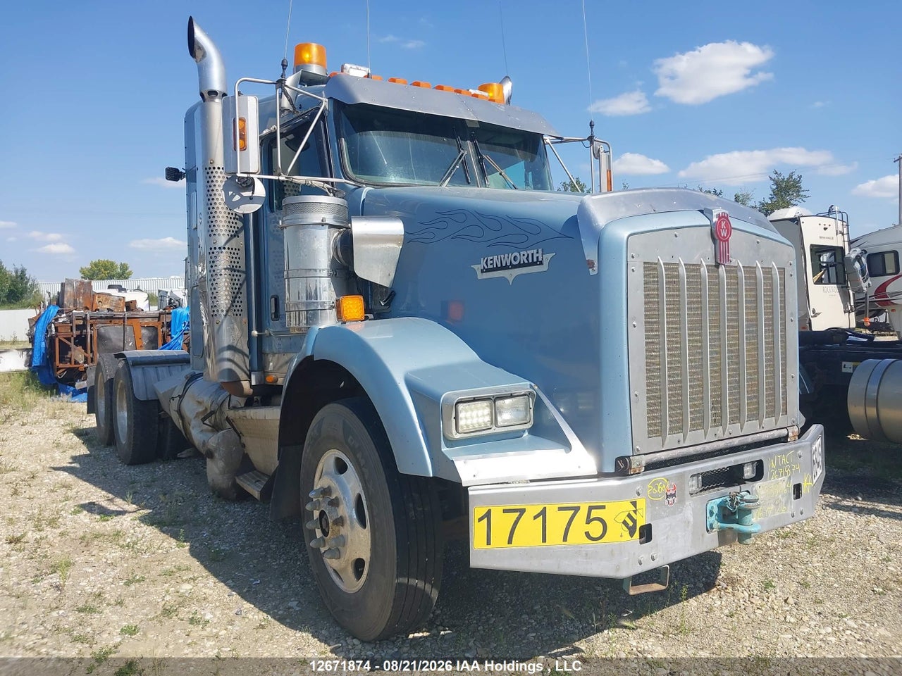 2009 KENWORTH CONSTRUCTION T800