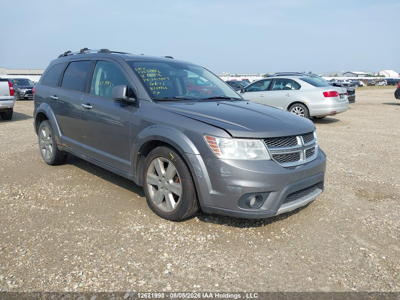 3C4PDDFG1CT185116 · 2012 DODGE JOURNEY R/T