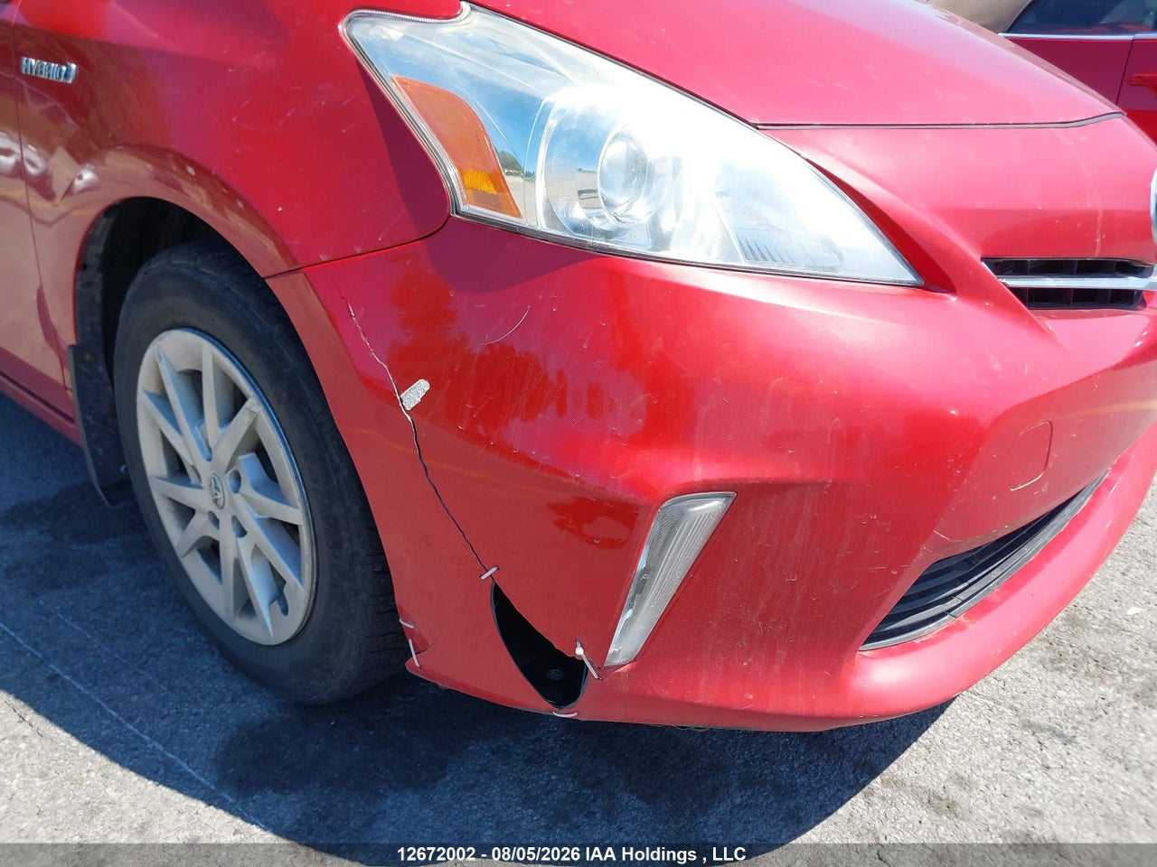 JTDZN3EU0C3137190 · 2012 TOYOTA PRIUS V · 6/20