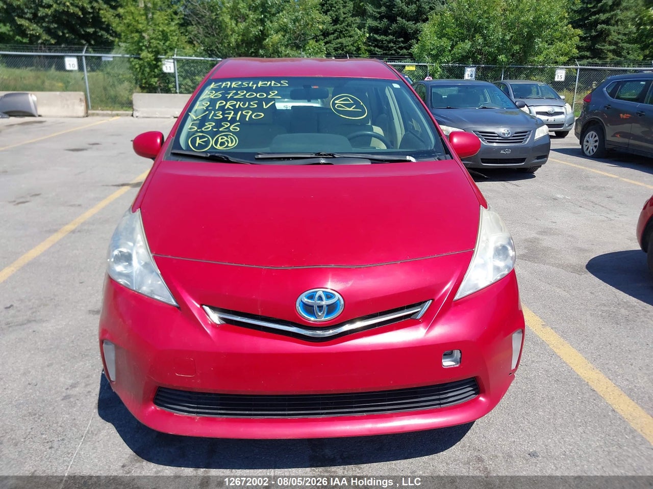 JTDZN3EU0C3137190 · 2012 TOYOTA PRIUS V · 12/20