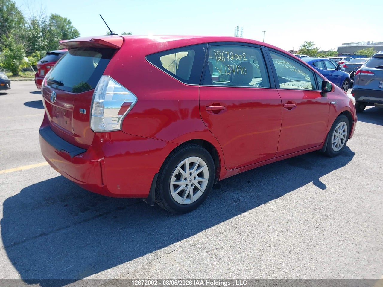 JTDZN3EU0C3137190 · 2012 TOYOTA PRIUS V · 4/20