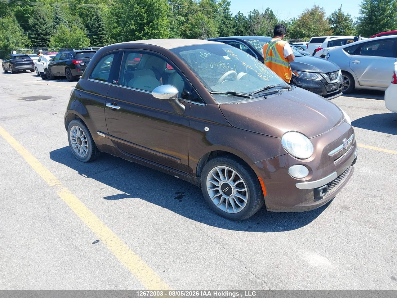 3C3CFFER9ET287116 · 2014 FIAT 500 LOUNGE