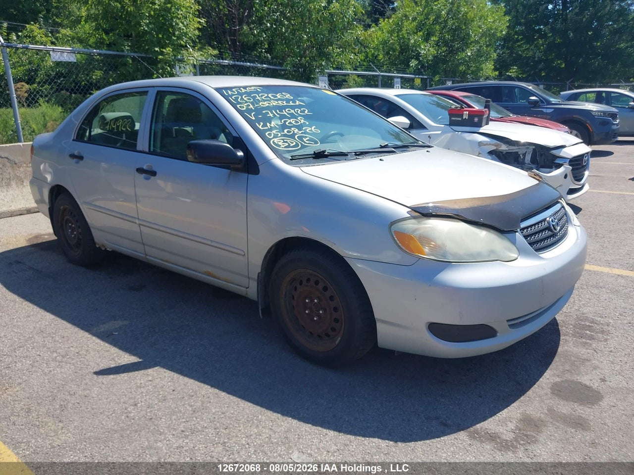 2T1BR32E87C714922 · 2007 TOYOTA COROLLA