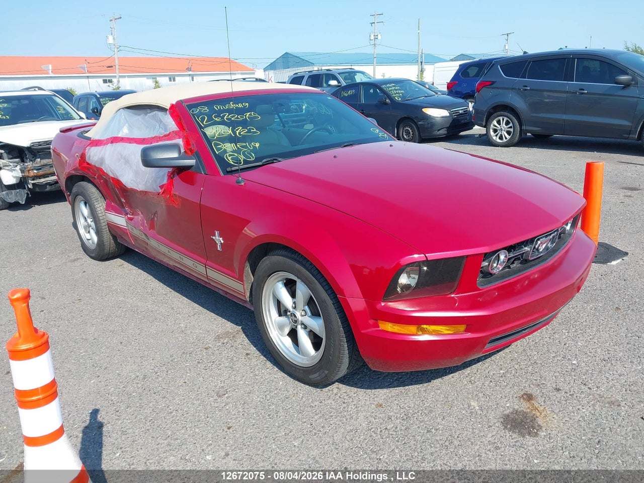 1ZVHT84NX85201723 · 2008 FORD MUSTANG V6