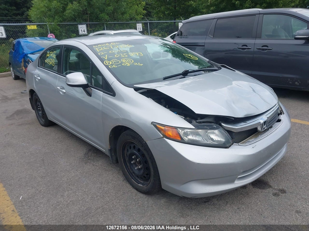 2012 HONDA CIVIC LX