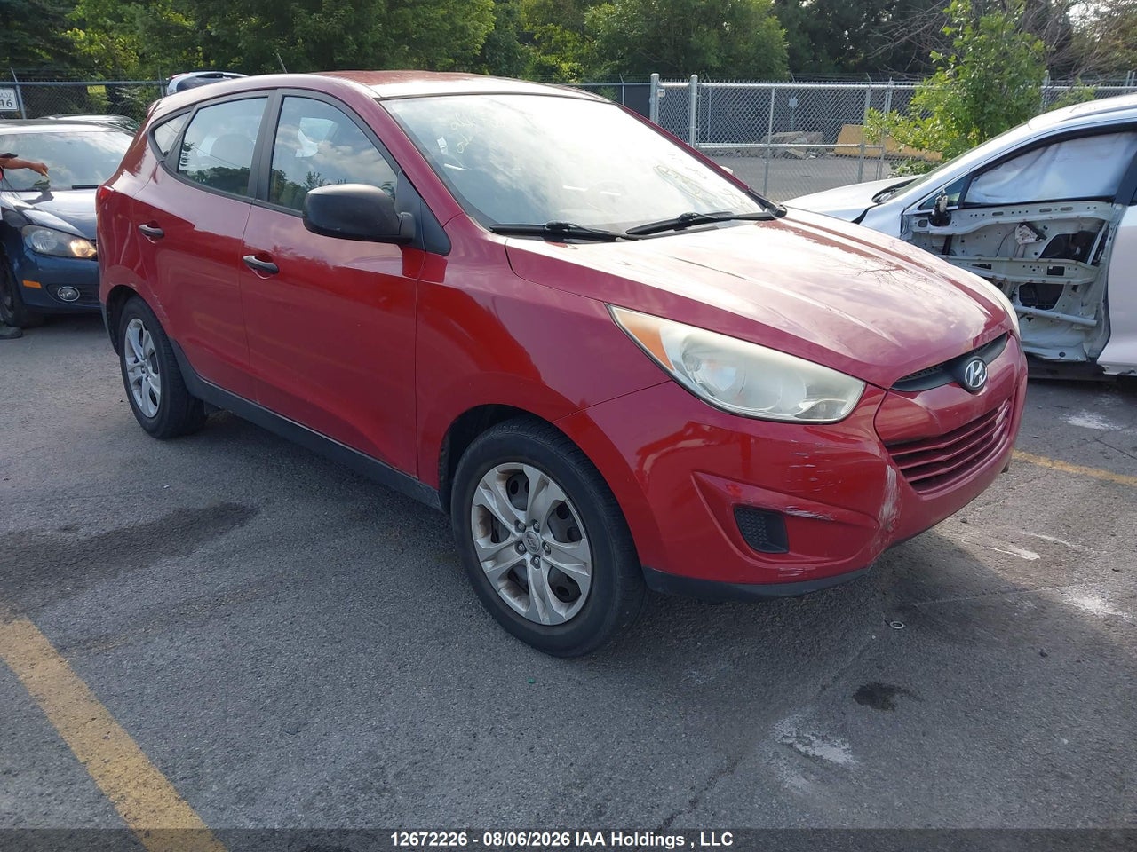 KM8JTCAC9AU057860 · 2010 HYUNDAI TUCSON GL