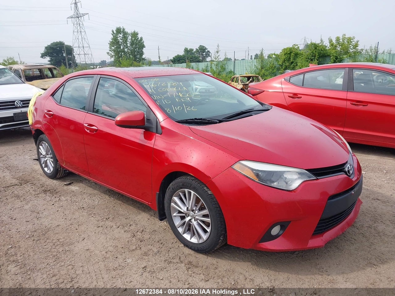 2T1BURHE9EC174065 · 2014 TOYOTA COROLLA LE