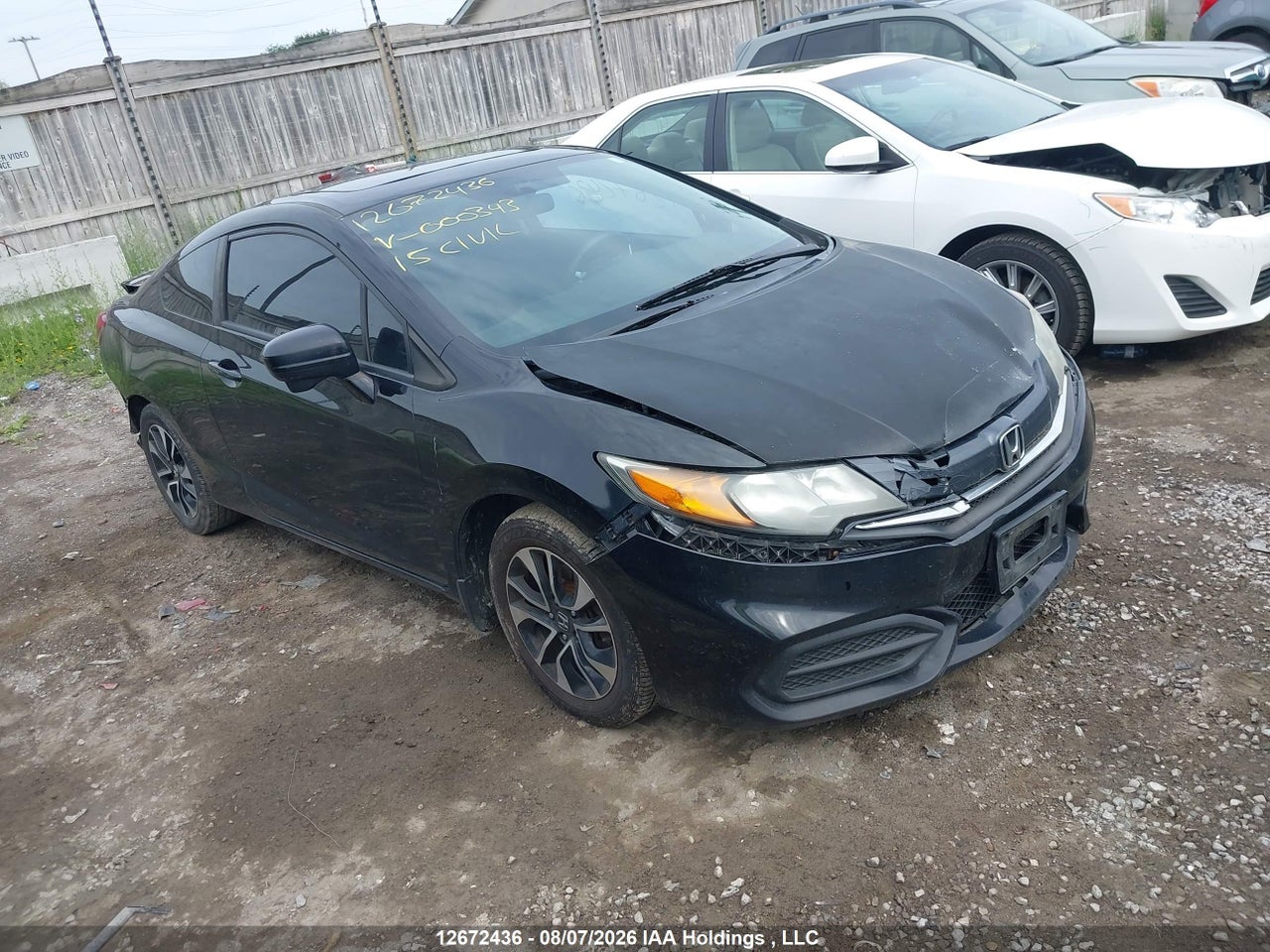 2HGFG3A57FH000343 · 2015 HONDA CIVIC LX