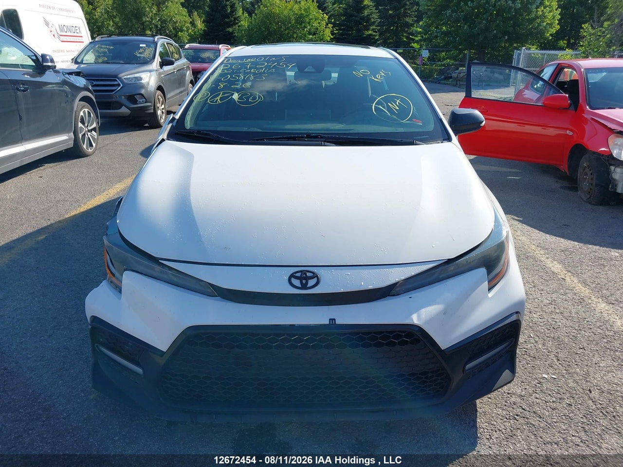 5YFB4MBE2MP058183 · 2021 TOYOTA COROLLA SE · 12/21