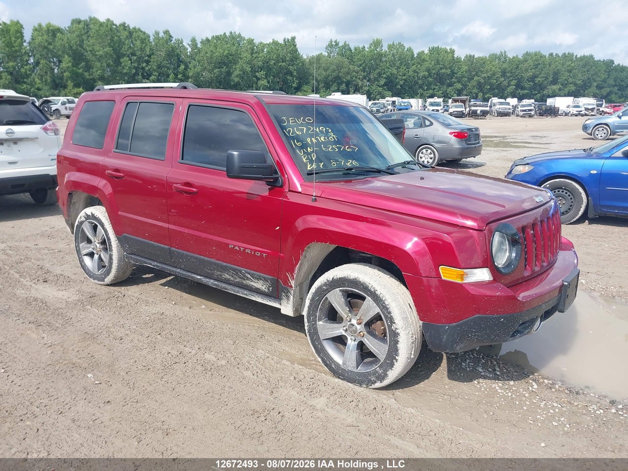1C4NJRAB2GD625767 · 2016 JEEP PATRIOT