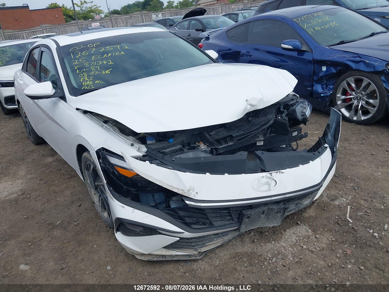 KMHLM4DG9SU871342 · 2025 HYUNDAI ELANTRA SEL SPORT